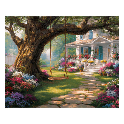 Garden Swing - Wooden Jigsaw Puzzle