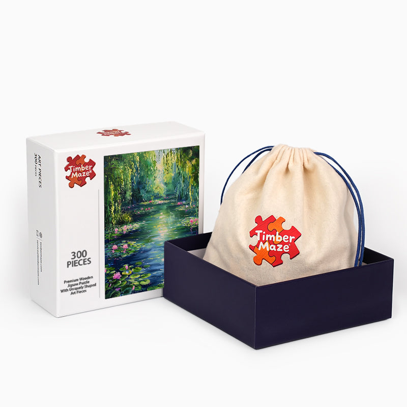 Water Lily - Wooden Jigsaw Puzzle