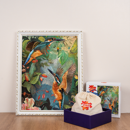 Kingfisher - Wooden Jigsaw Puzzle