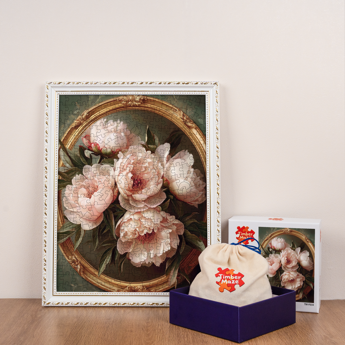 Flowering Branches - Wooden Jigsaw Puzzle