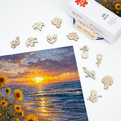 Golden Shore - Wooden Jigsaw Puzzle