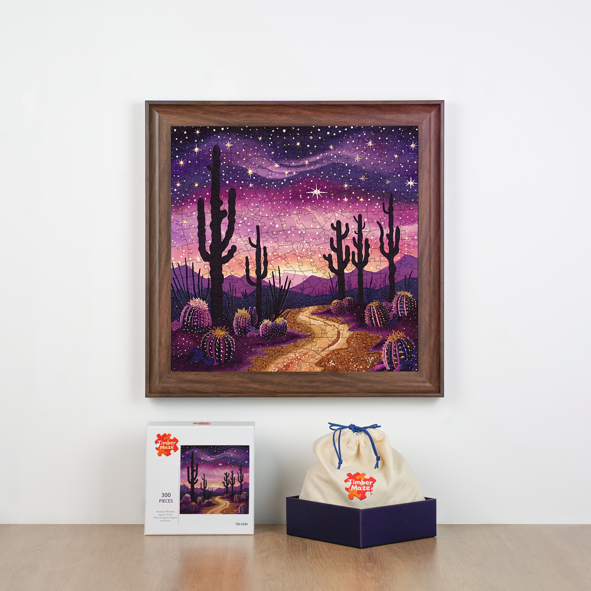 Stardust Trail - Wooden Jigsaw Puzzle