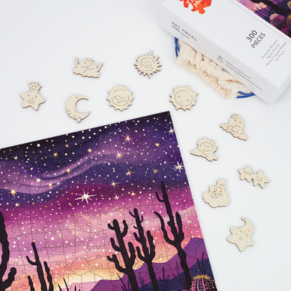 Stardust Trail - Wooden Jigsaw Puzzle