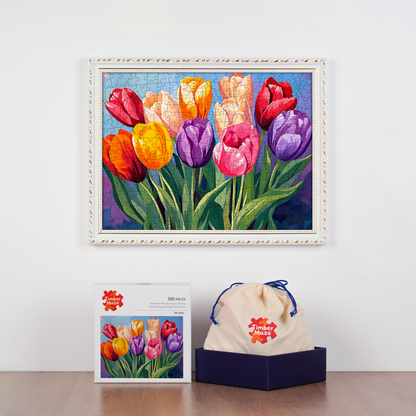 Tulips - Wooden Jigsaw Puzzle