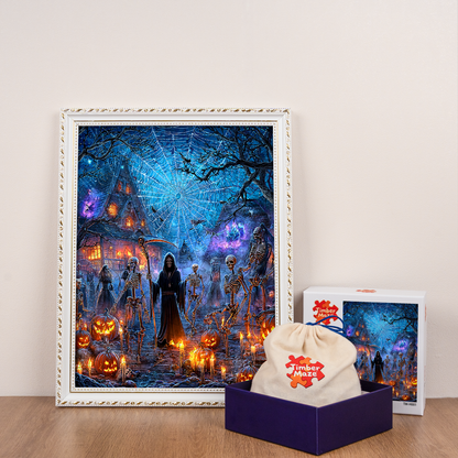 Halloween Haunt - Wooden Jigsaw Puzzle