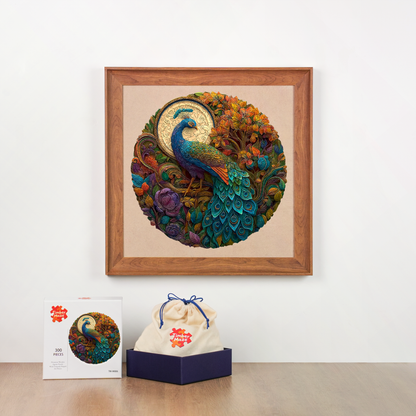 Colorful Crown - Wooden Jigsaw Puzzle