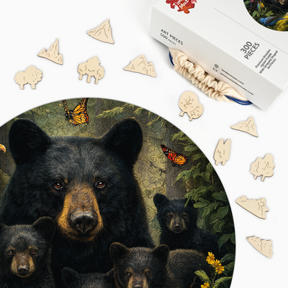 Forest Family - Wooden Jigsaw Puzzle