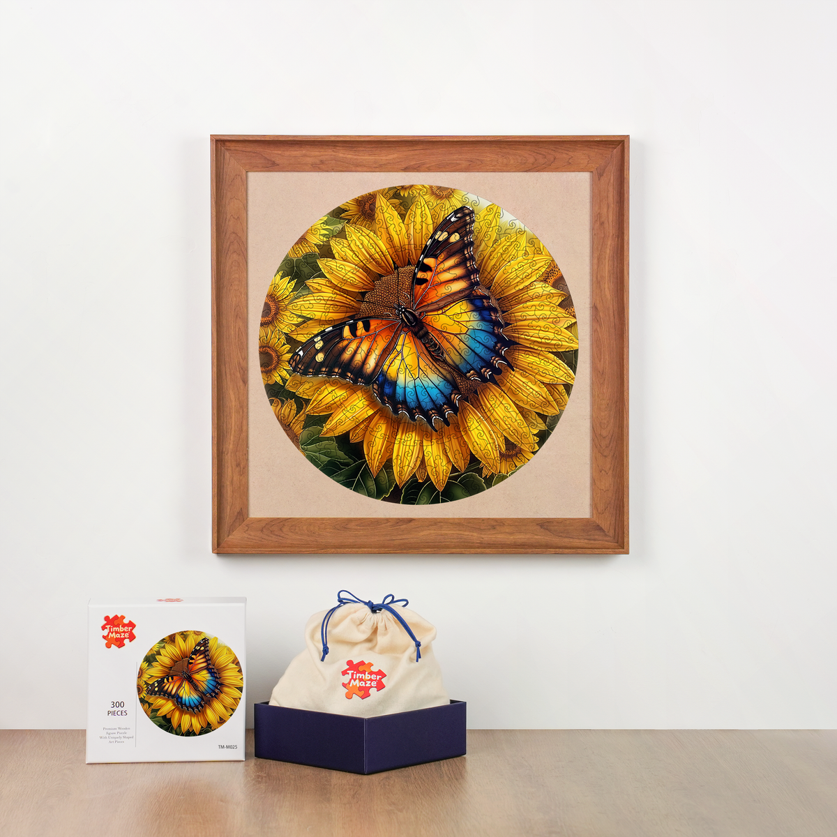 Butterfly Meadow - Wooden Jigsaw Puzzle