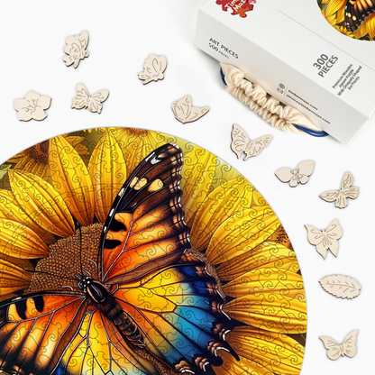 Butterfly Meadow - Wooden Jigsaw Puzzle