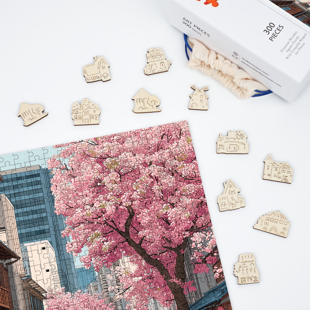 Yokohama Breeze - Wooden Jigsaw Puzzle