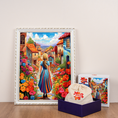 Blossom Trail - Wooden Jigsaw Puzzle