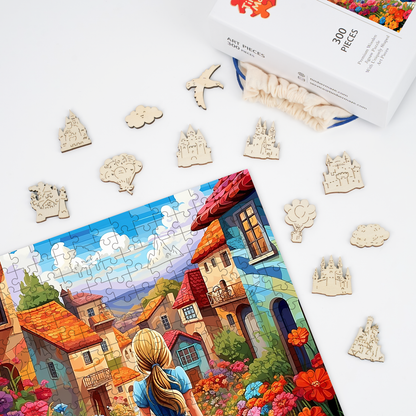 Blossom Trail - Wooden Jigsaw Puzzle