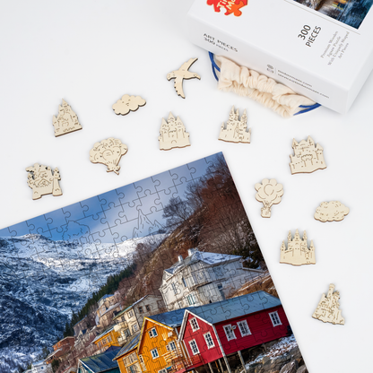 Arctic Village - Wooden Jigsaw Puzzle