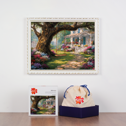 Garden Swing - Wooden Jigsaw Puzzle