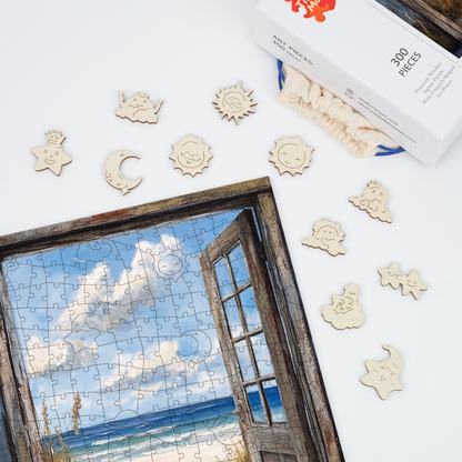 Ocean Doorway - Wooden Jigsaw Puzzle