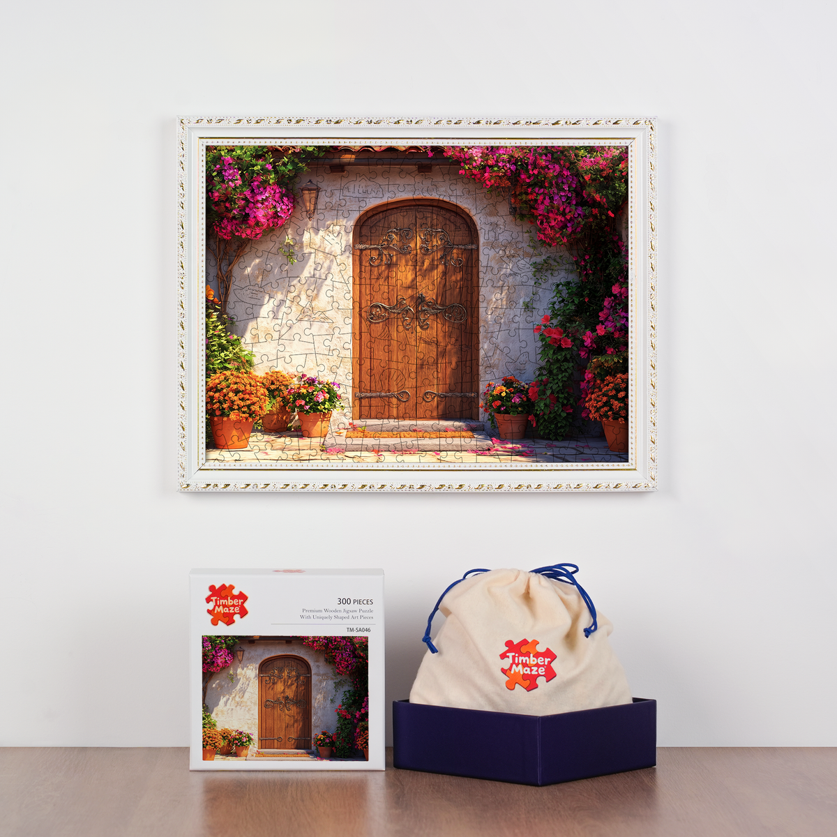 Wooden Door - Wooden Jigsaw Puzzle
