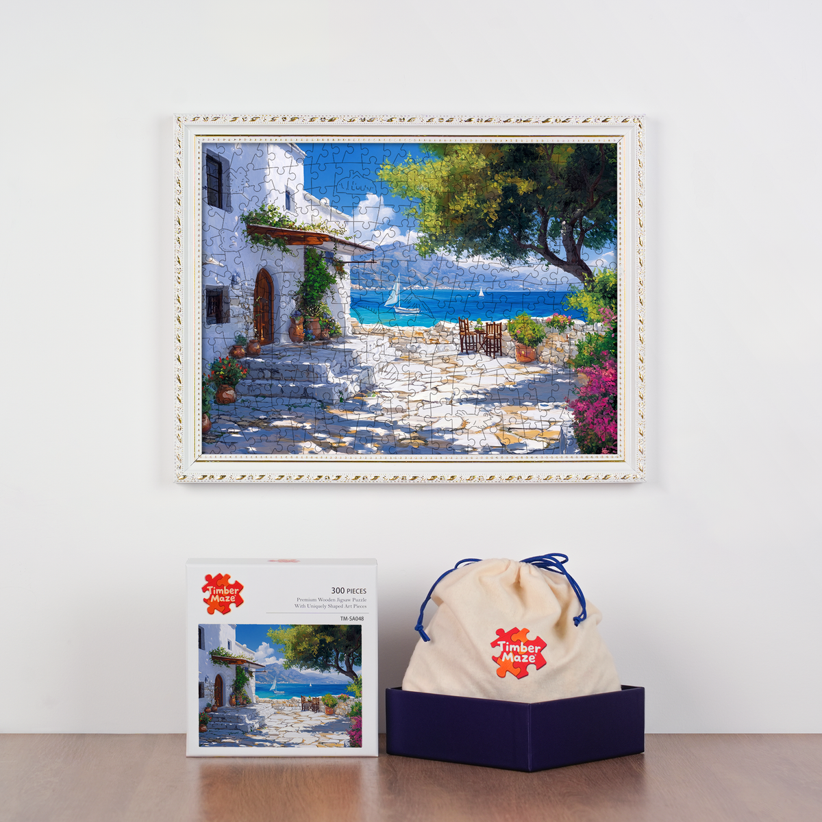 Seaside Retreat - Wooden Jigsaw Puzzle