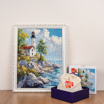 Coastal Beacon - Wooden Jigsaw Puzzle