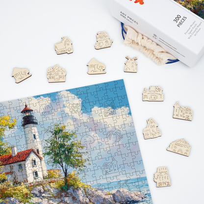 Coastal Beacon - Wooden Jigsaw Puzzle