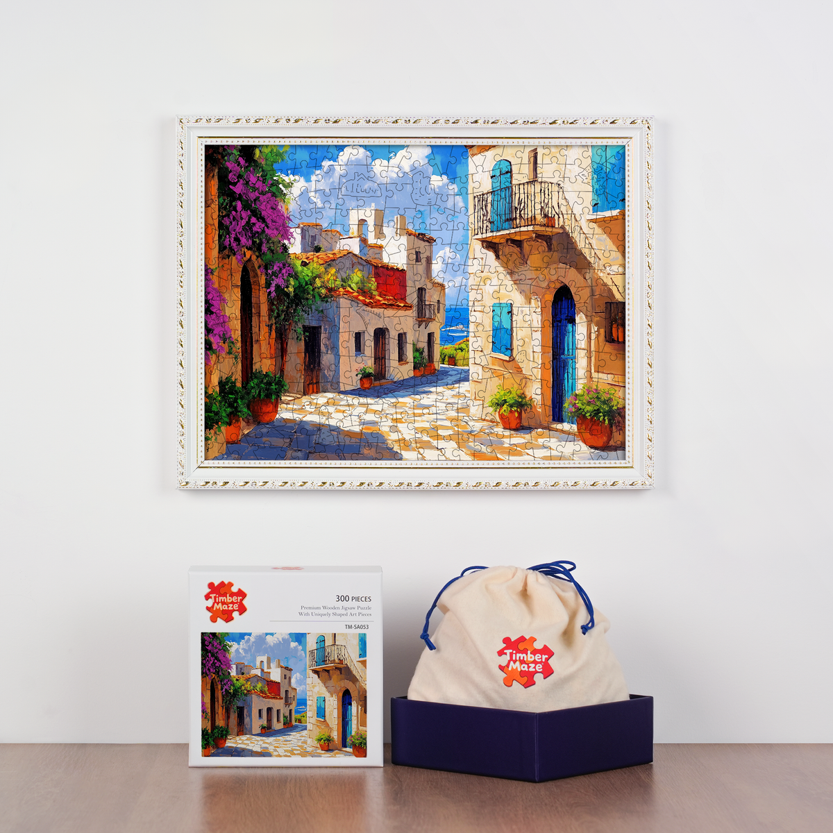 Coastal Lane - Wooden Jigsaw Puzzle