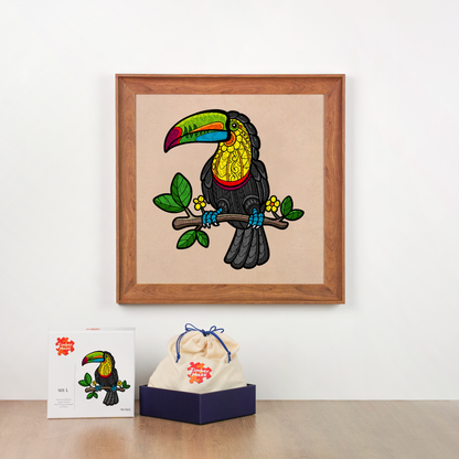 Toucan Branch - Wooden Jigsaw Puzzle
