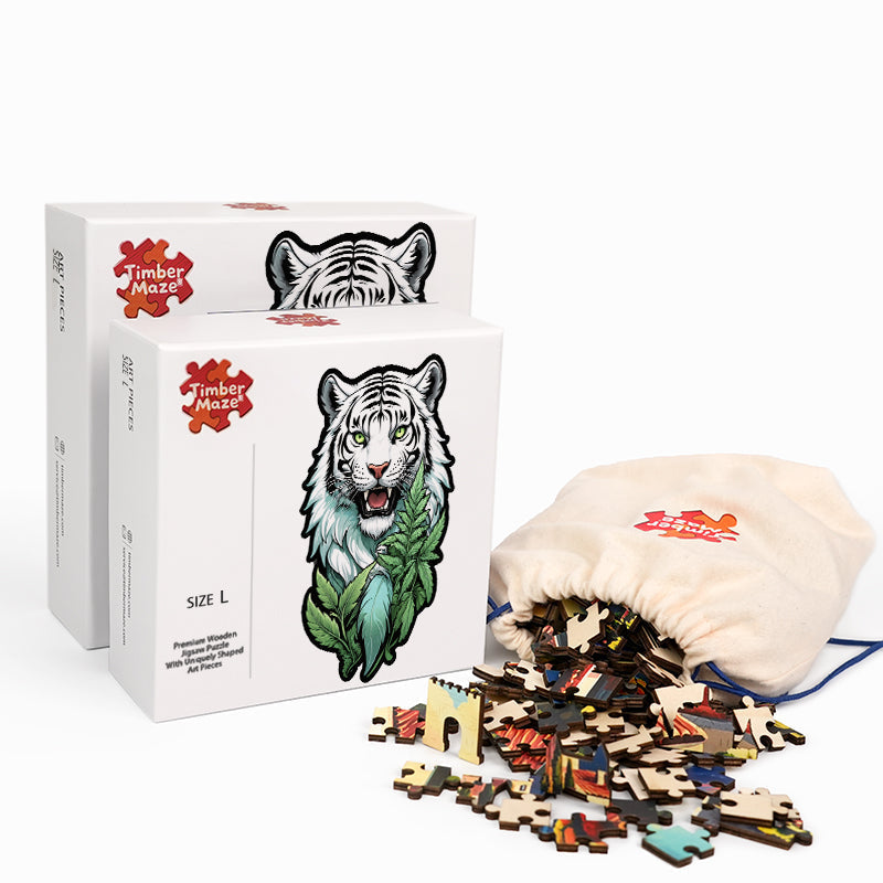 Wild & Green - Wooden Jigsaw Puzzle